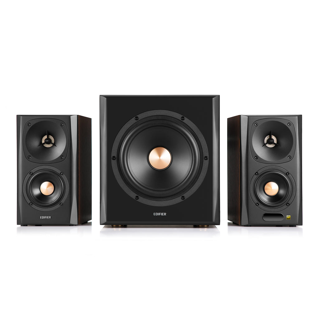 Edifier S360DB Bookshelf Speaker and Subwoofer 2.1 Speaker System Bluetooth v5.1
