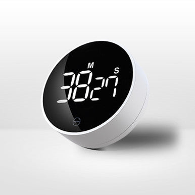 MIIIW S02 Rotary Digital Timer, White