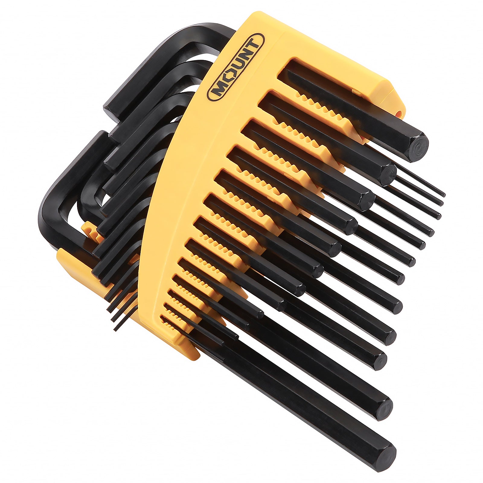 Mount 25PCS Hex Key Allen Wrench Set, Metric/SAE
