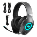 HECATE by Edifier GX Hi-Res Gaming Headset for PS4/ PS5/ PC/Switch/Xbox Gamepad - USB/Type-C/3.5mm Wired Gaming Headphones with Microphone RGB Lighting - ENC Noise Cancelling - 50mm