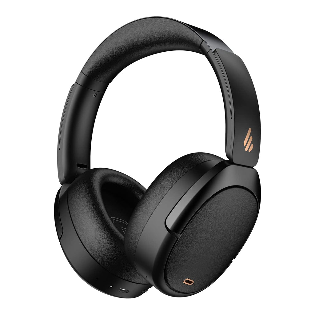 Edifier WH950NB Wireless Headphones - Active Noise Cancelling Headsets - Bluetooth 5.3 - Hi-Res Audio - 55H Playtime - Google Fast Pairing - Dual-Device Connection - Connect to App (Black)