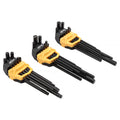 Mount 27PCS Long Arm Hex Key Allen Wrench Set, Metric/SAE/Torx