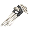 Jetech Tamper-Resistant Security Star Torx Key Wrench Set (TT10-TT50), 9PCS