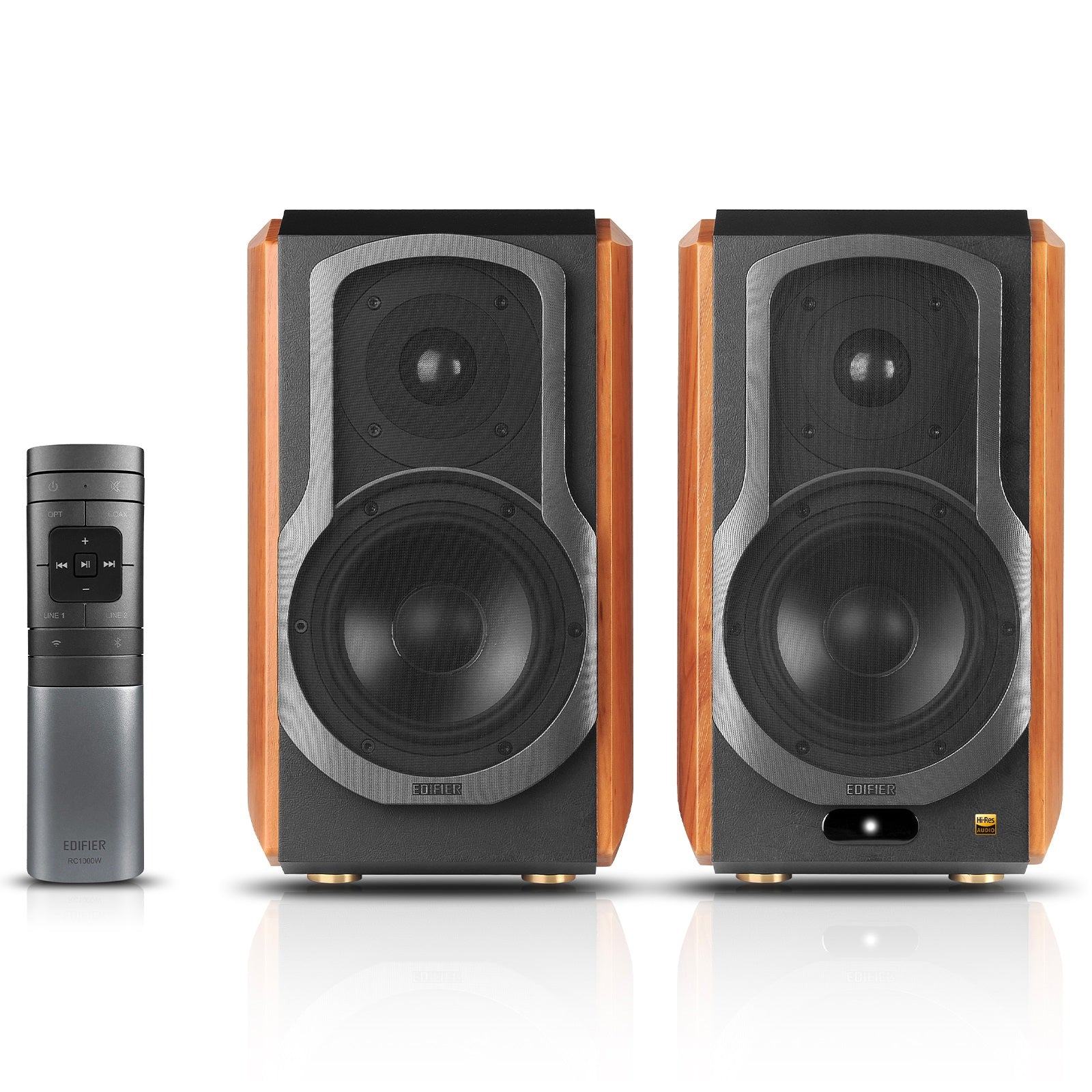 Edifier S1000W WiFi Audiophile Active Bookshelf 2.0 Speakers - Pair,  Certified Refurbished