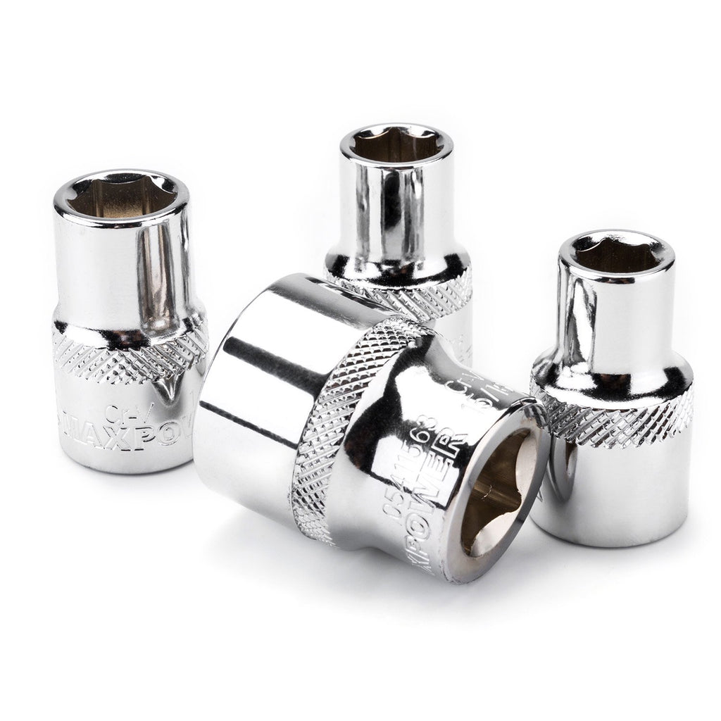 MAXPOWER 21-Piece 1/2-inch Drive Socket Wrench Set