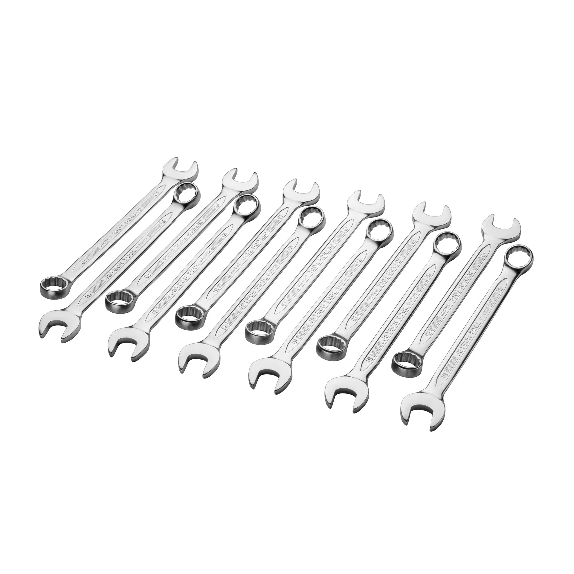 Jetech Combination Wrench Spanner, Metric, 12 Pack  (various sizes)