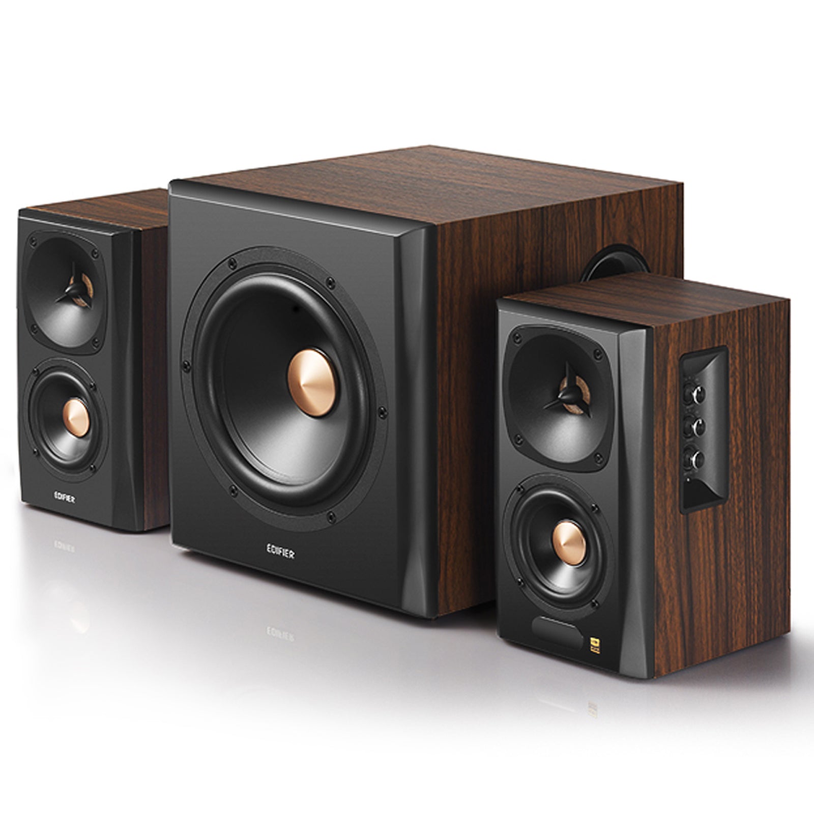 Edifier S360DB Bookshelf Speaker and Subwoofer 2.1 Speaker System Bluetooth v5.1