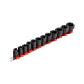 12pcs 3/8" impcat socket set inch