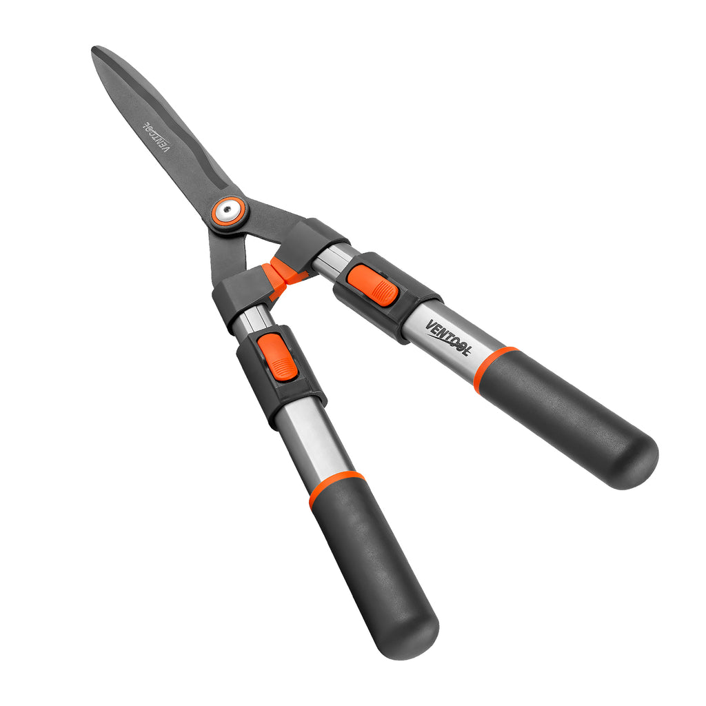 Ventool 26-Inch - 32½-Inch Telescopic Wave Blade Hedge Shear