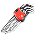 MAXPOWER 9-Piece SAE Long Arm Ball Point Hex Key Set
