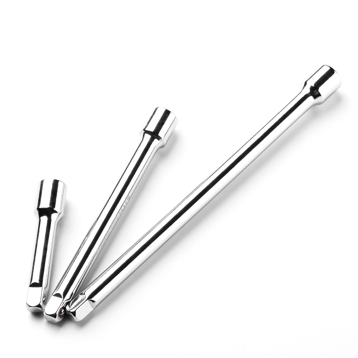 MAXPOWER 3-Piece 6.3mm ¼-inch Extension Bar Socket Wrench Set