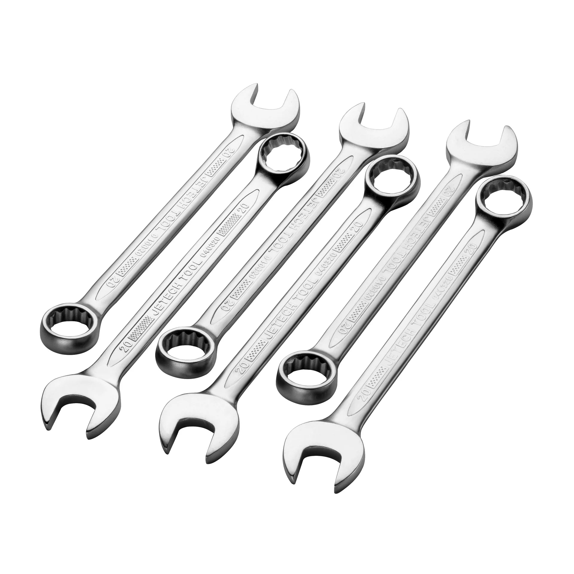 Jetech Combination Wrench Spanner, Metric, 6 Pack (various sizes)