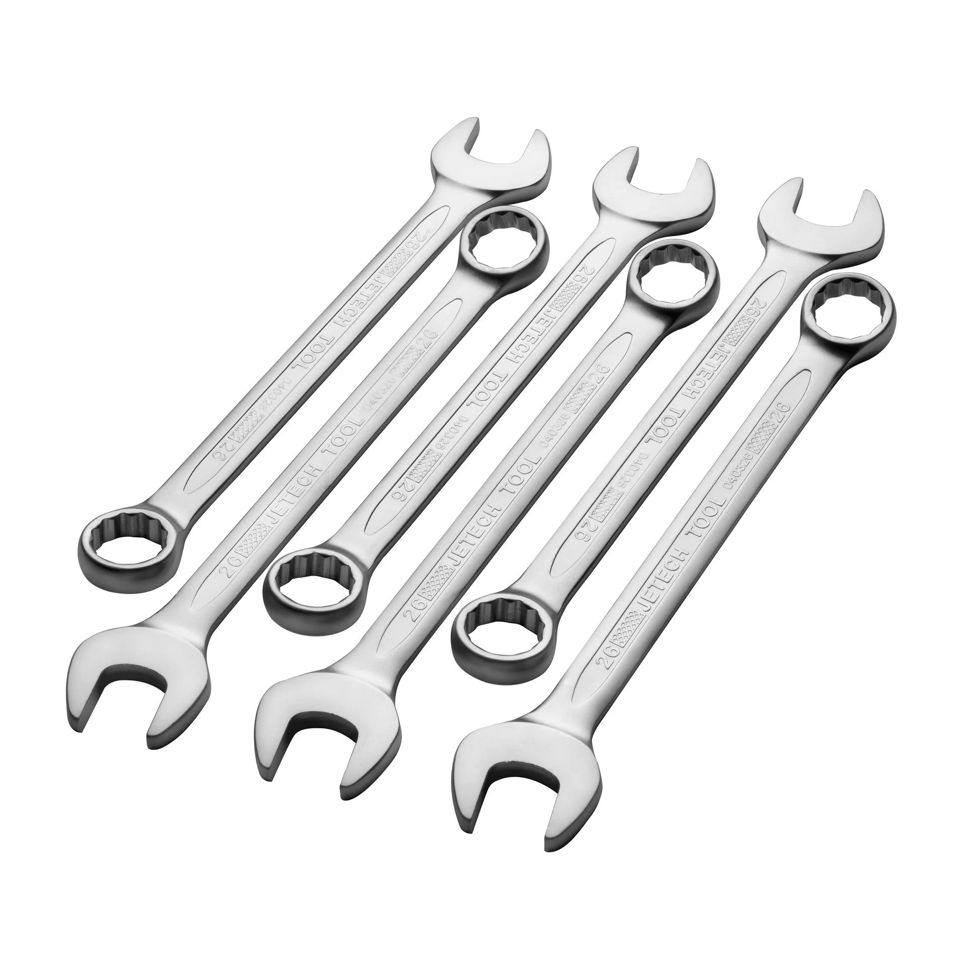 Jetech Combination Wrench Spanner, Metric, 6 Pack (various sizes)