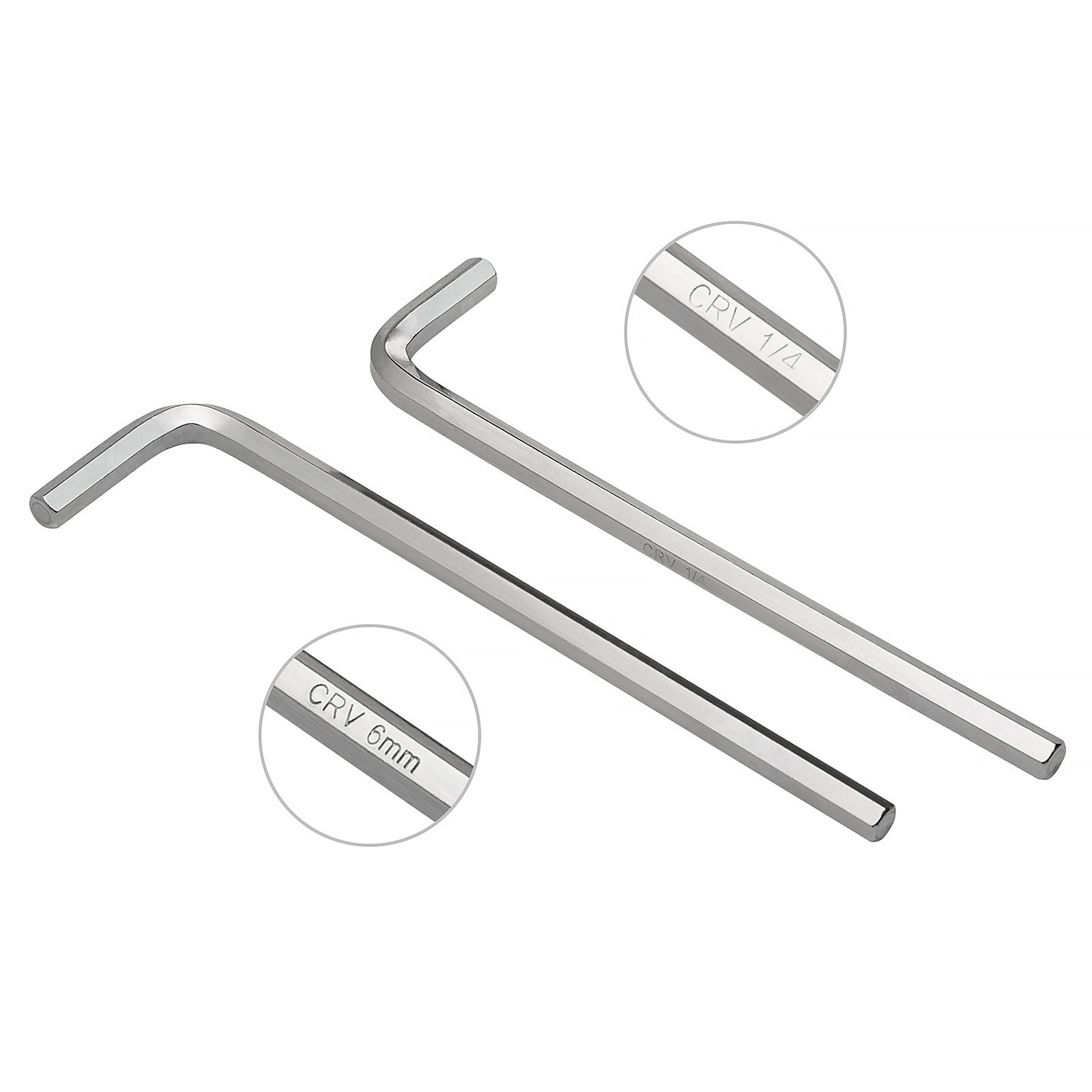 Mount 21PCS Long Arm Hex Key Allen Wrench Set, Metric/SAE