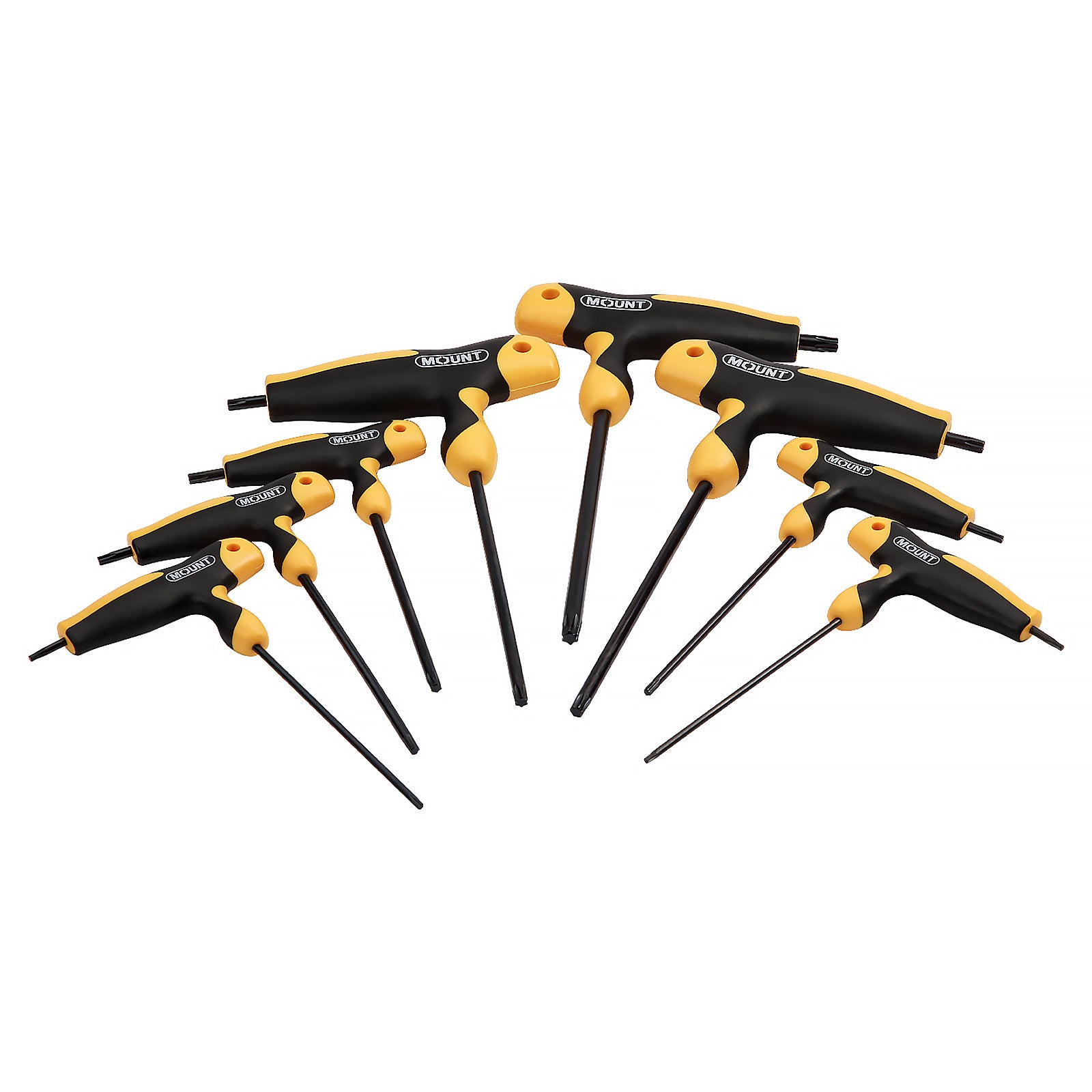 Mount 8PCS T-Handle Torx Star Key Set