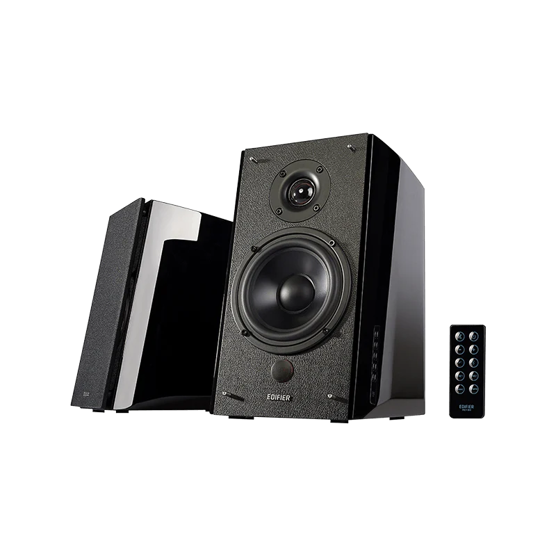 Edifier R2000DB Powered Bluetooth Bookshelf Speakers - Optical Input - Wood