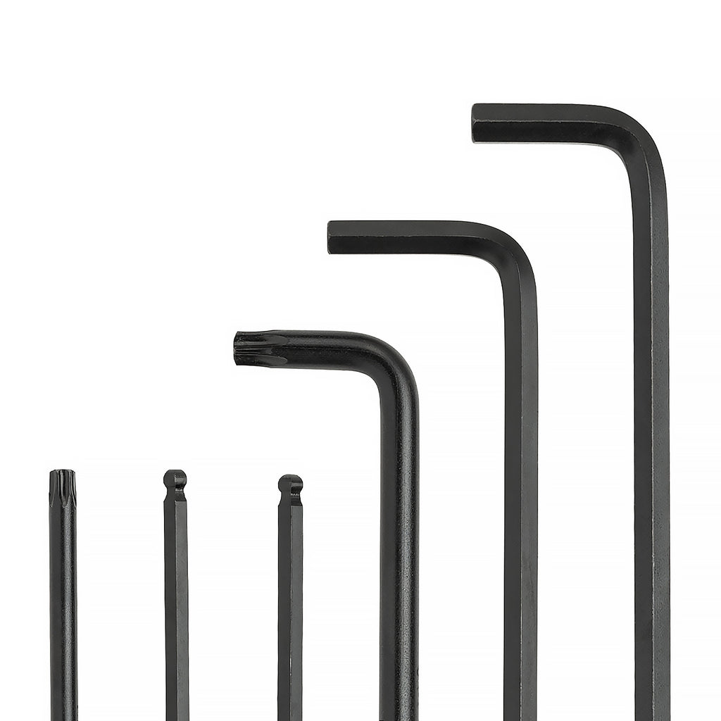 Mount 27PCS Long Arm Ball End Hex Key Allen Wrench Set, Metric/SAE/Torx