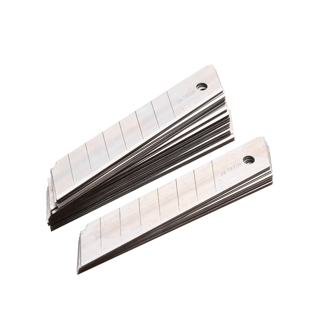 Jetech 18mm Utility Knife Refill Blades, 50 Pack