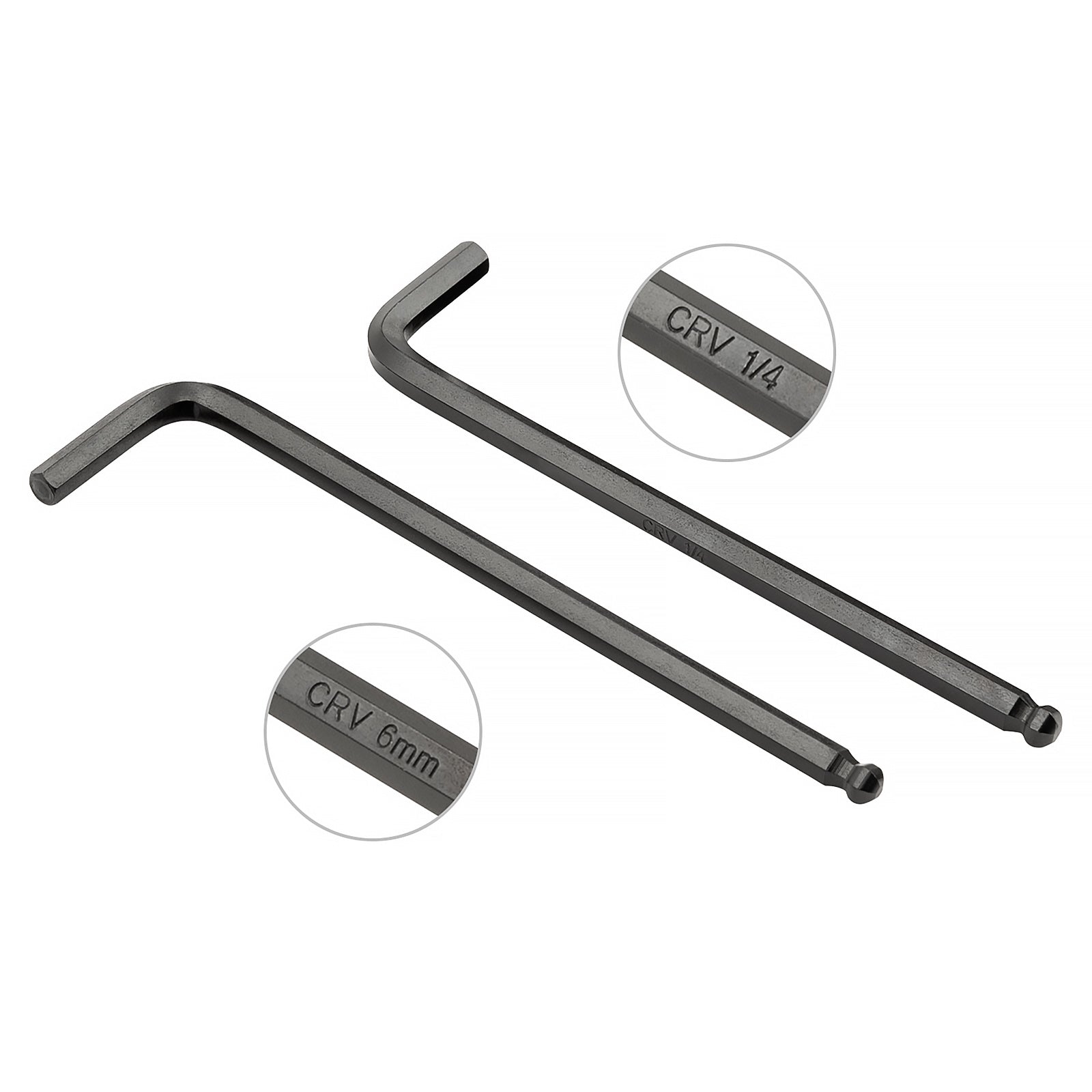 Mount 18PCS Long Arm Ball End Hex Key Allen Wrench Set, Metric/SAE