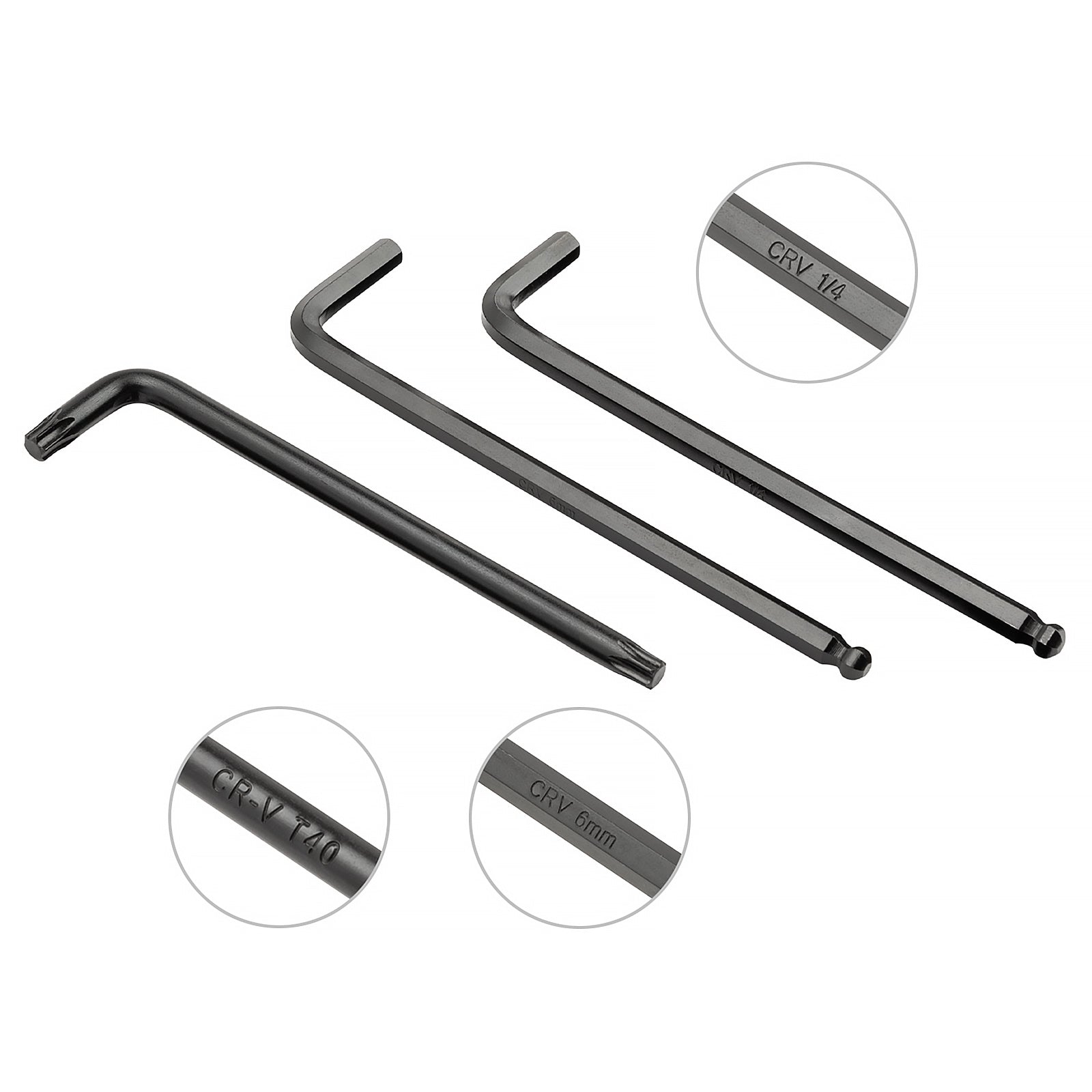 Mount 27PCS Long Arm Ball End Hex Key Allen Wrench Set, Metric/SAE/Torx