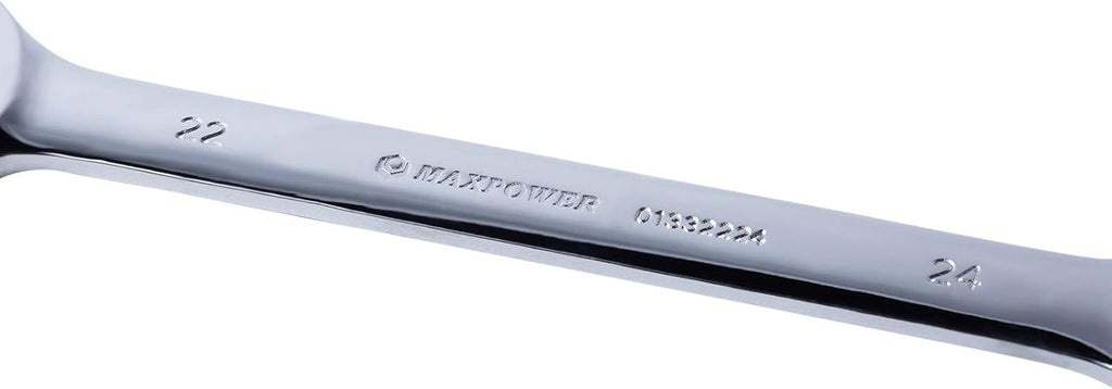 MAXPOWER 10pcs Double Open-end Wrench Set - Metric