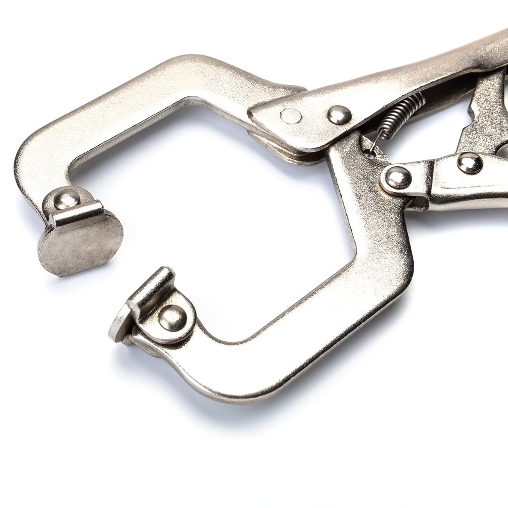 MAXPOWER 3-Piece Locking C-clamp Set - 11 inch and 6 inch
