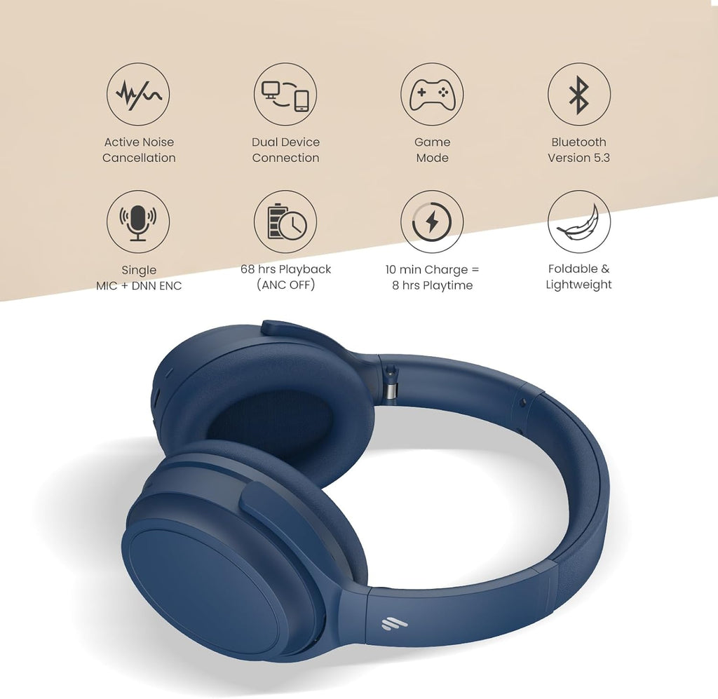 WH700NB Wireless Active Noise Cancellation Over-Ear Headphones