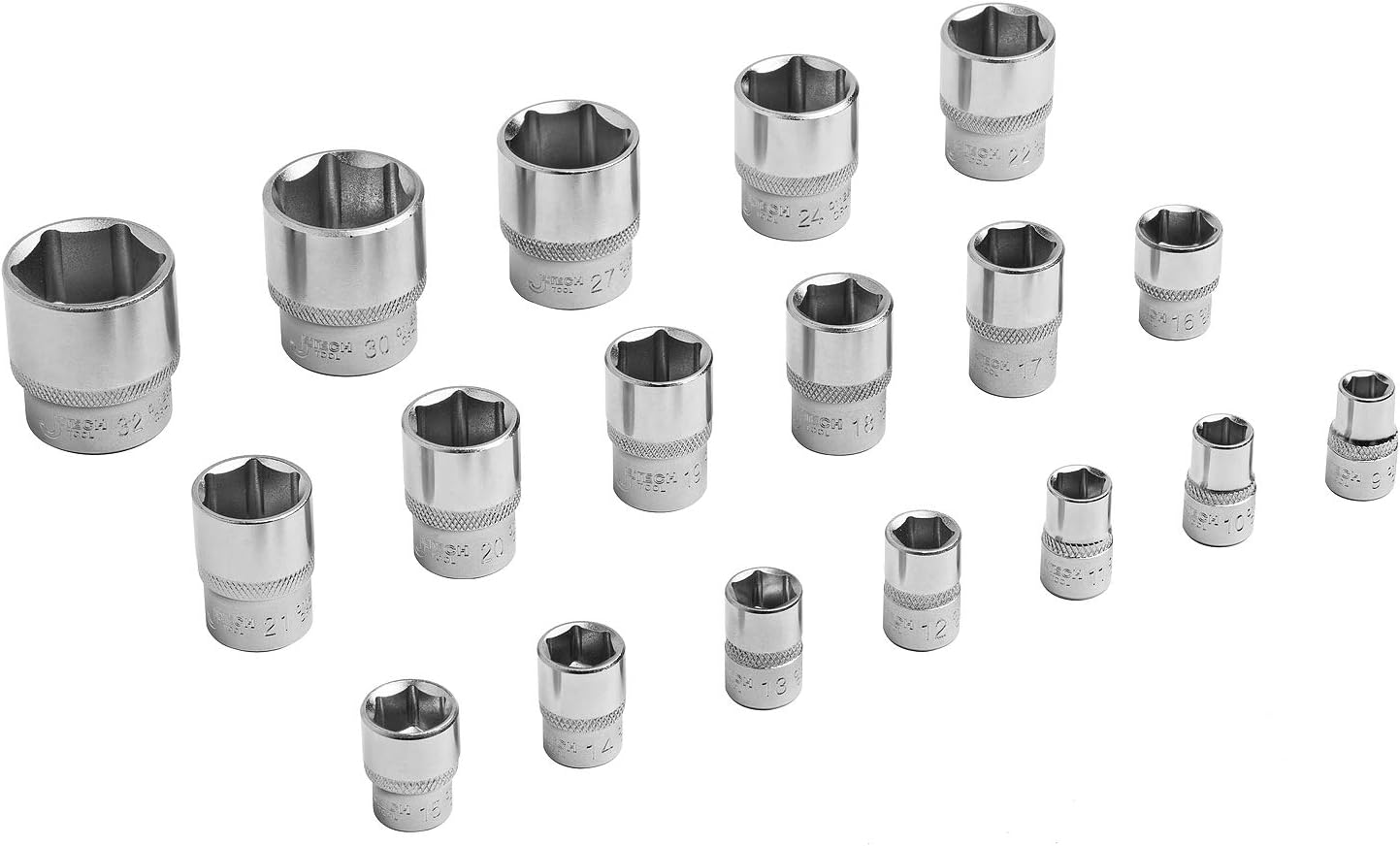 Jetech Socket Wrench Set, Metric, 121PCS