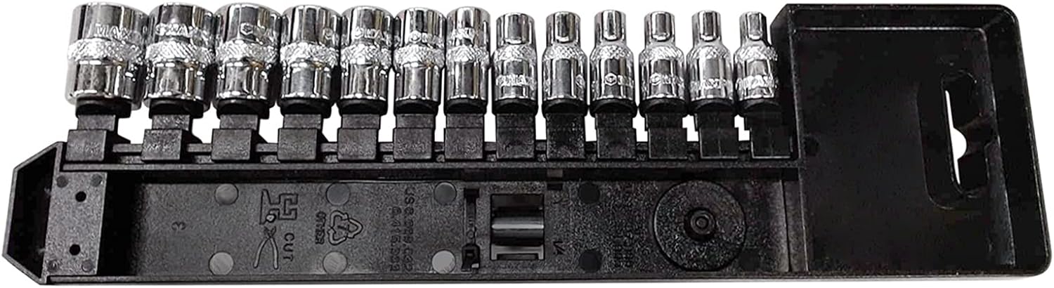 MAXPOWER 13pc 1/4" Drive Socket Set