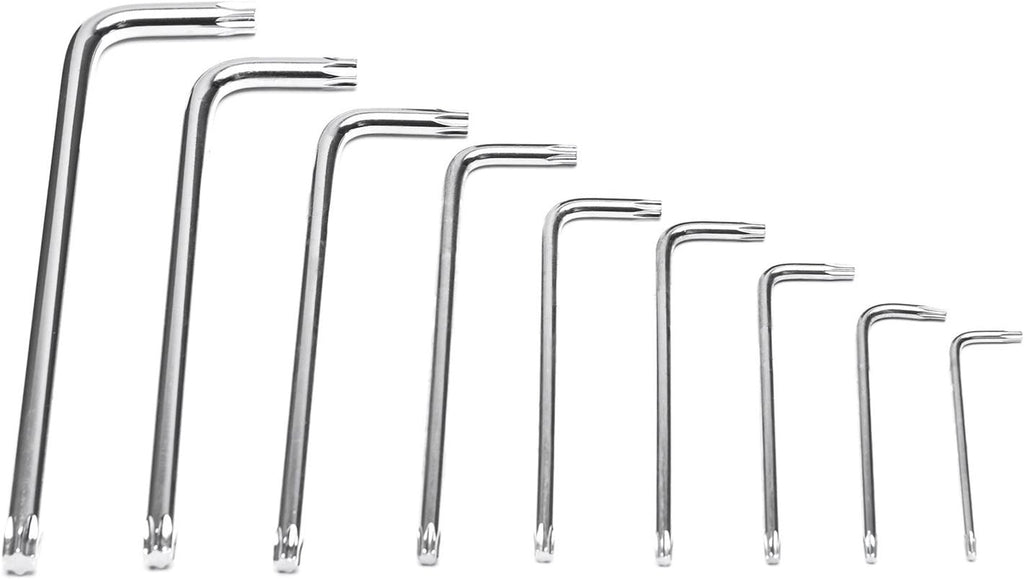 MAXPOWER 9-Piece Metric Long Arm Torx Key Set