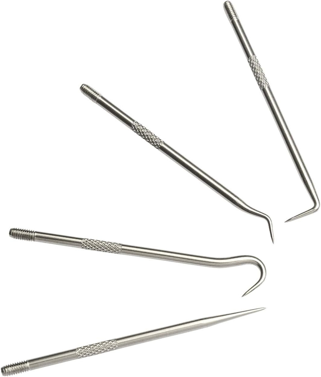 Jetech Hook and Pick Set (Full Hook, 45 Degree/90 Degree/Straight Pick), 5PCS