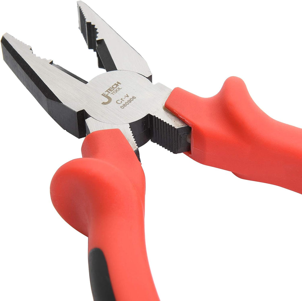 Jetech 6-1/2 Inch Combination Pliers, 6 Pack
