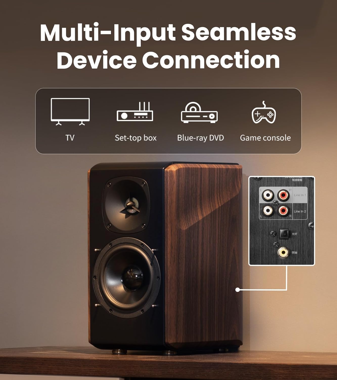 Edifier S2000MKIII Powered Bluetooth Bookshelf 2.0 Speakers