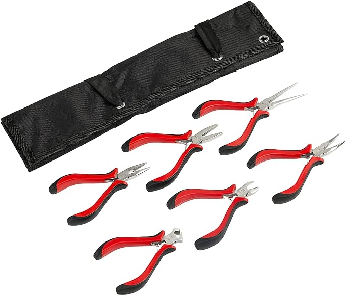 Jetech Mini Pliers Set, Jewelry Pliers Tools, 6PCS