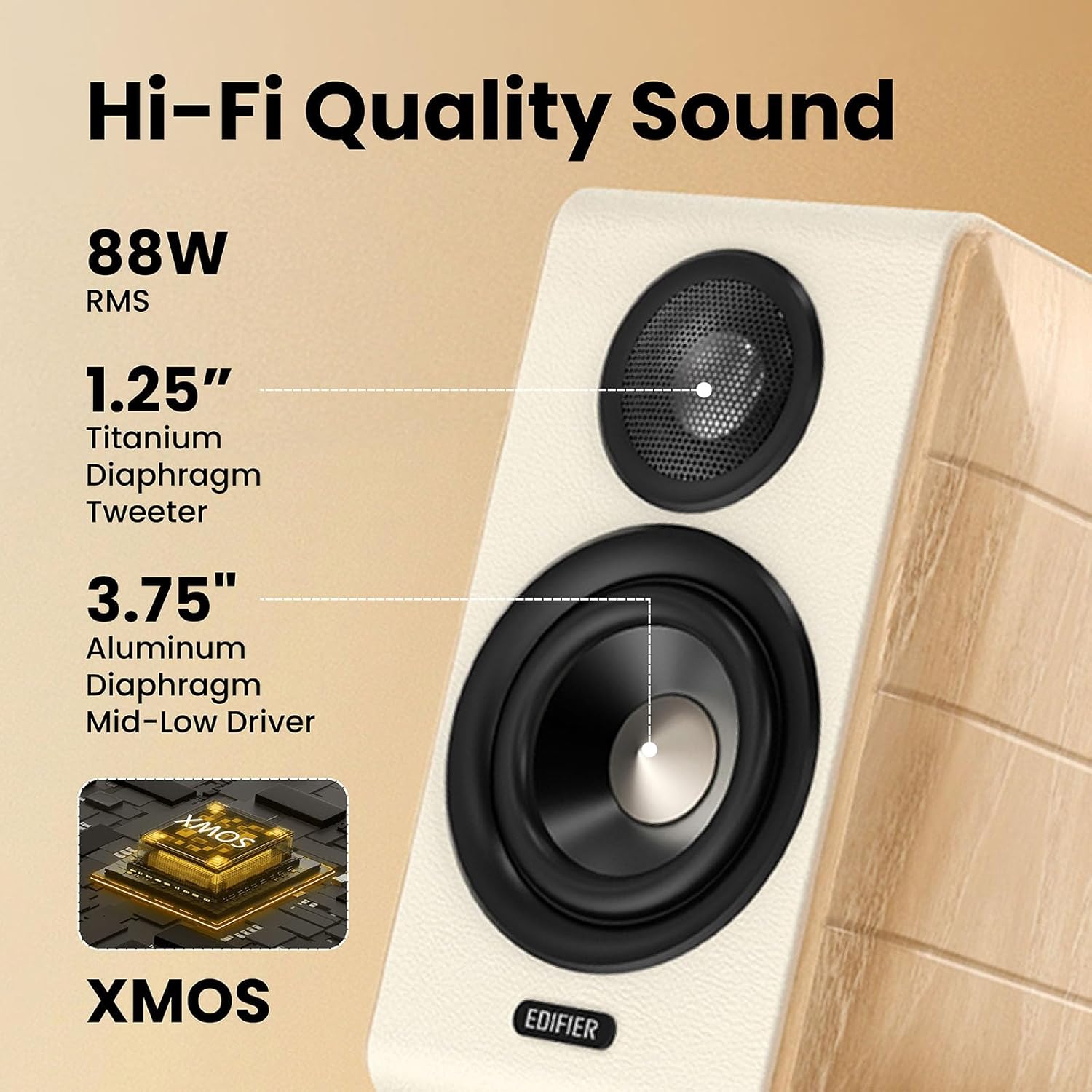 S880DB MKII 2.0 Active Hi-Fi Speaker