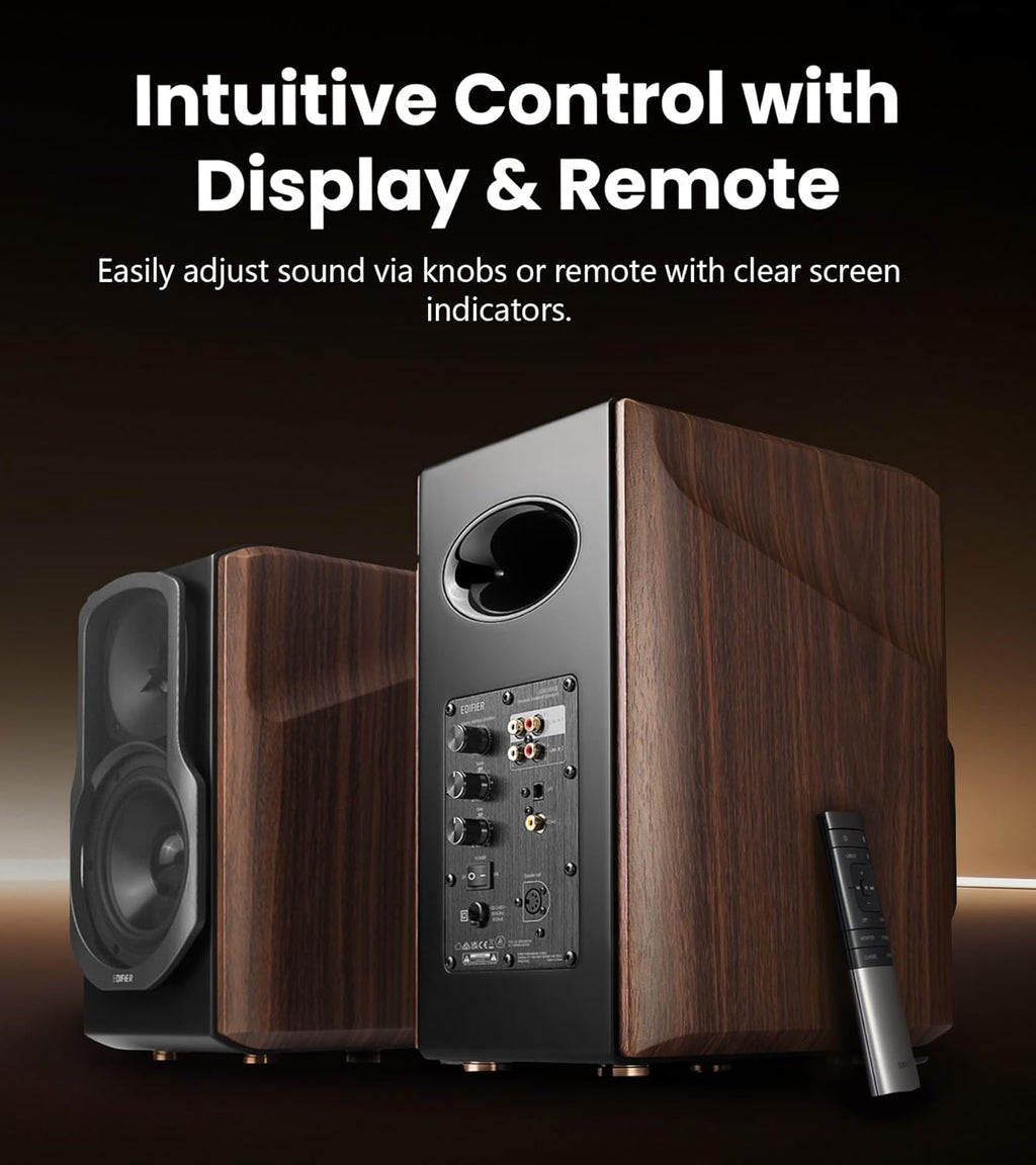 Edifier S2000MKIII Powered Bluetooth Bookshelf 2.0 Speakers - Certified Refurbished