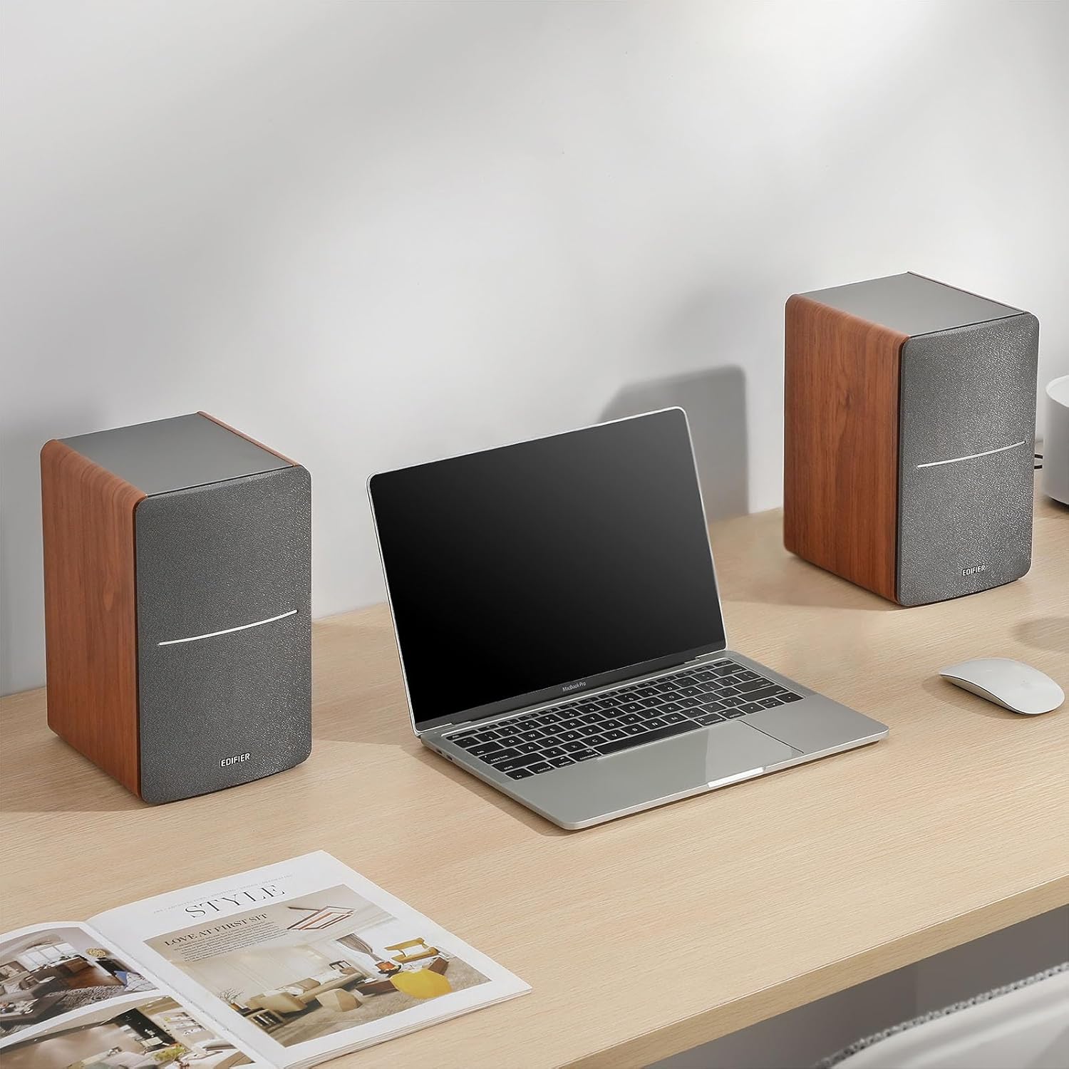 Edifier R1280T Powered Bookshelf Speakers, 2.0 Active Monitor Speaker System (Certified Refurbished)