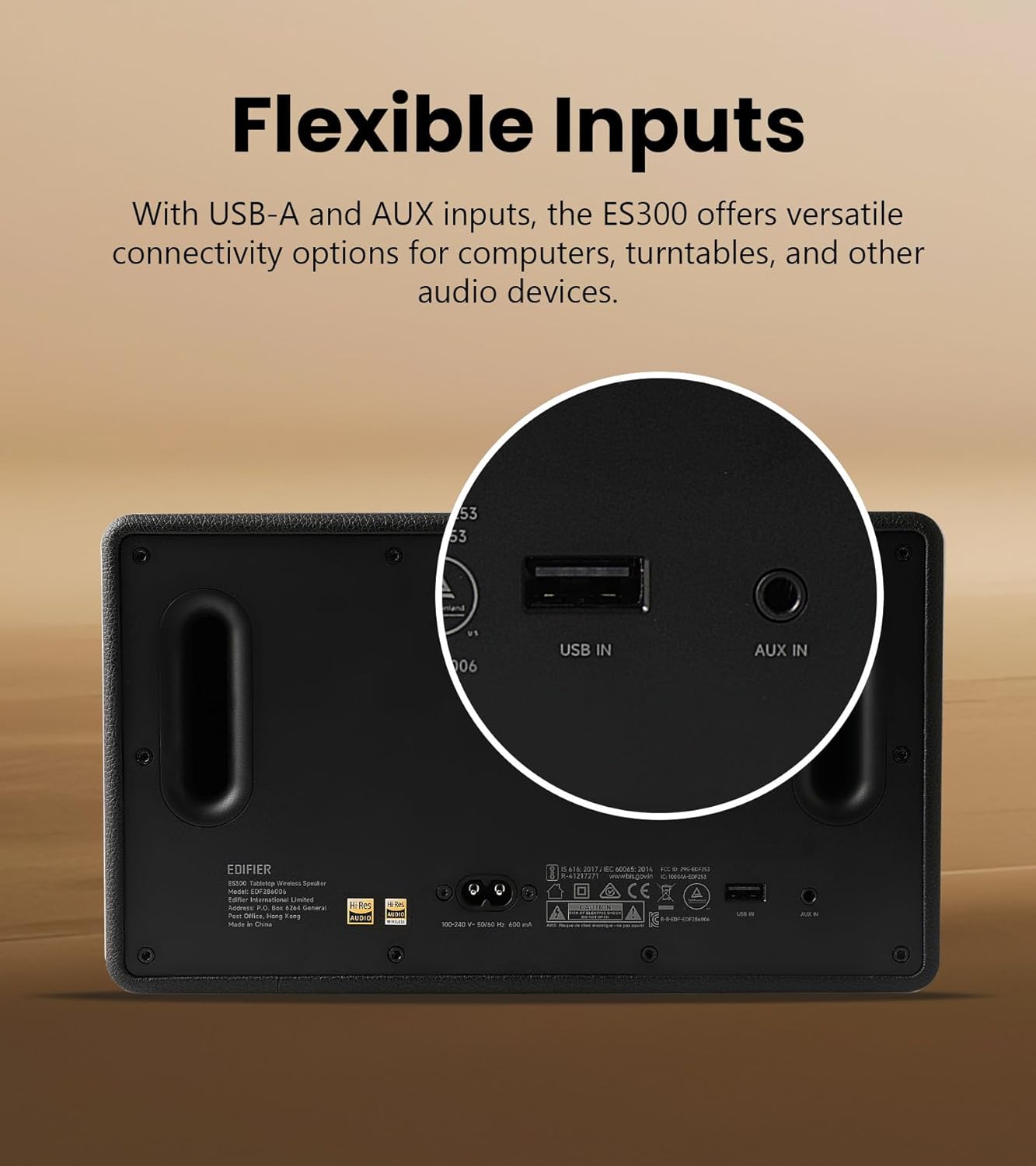 ES300 Tabletop Wireless Speaker