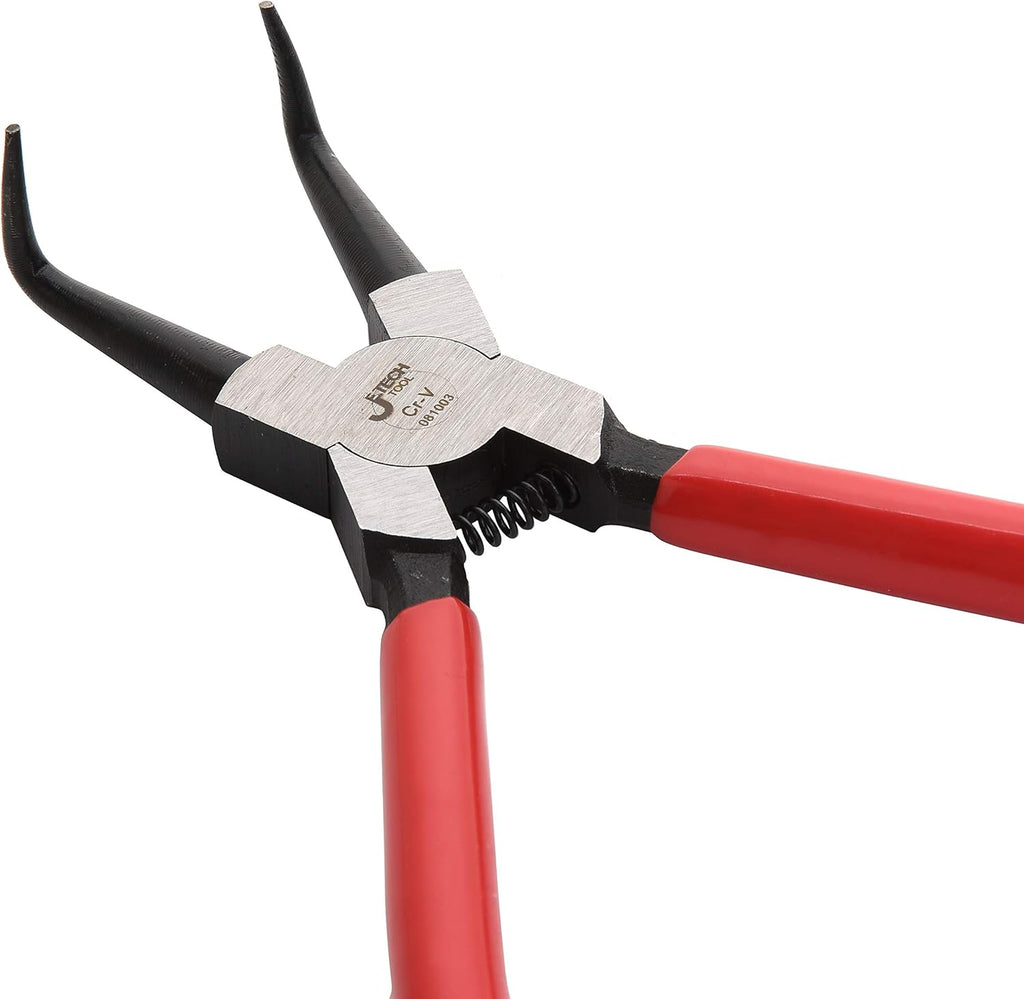 Jetech 7 Inch Bent Internal Snap Ring Pliers