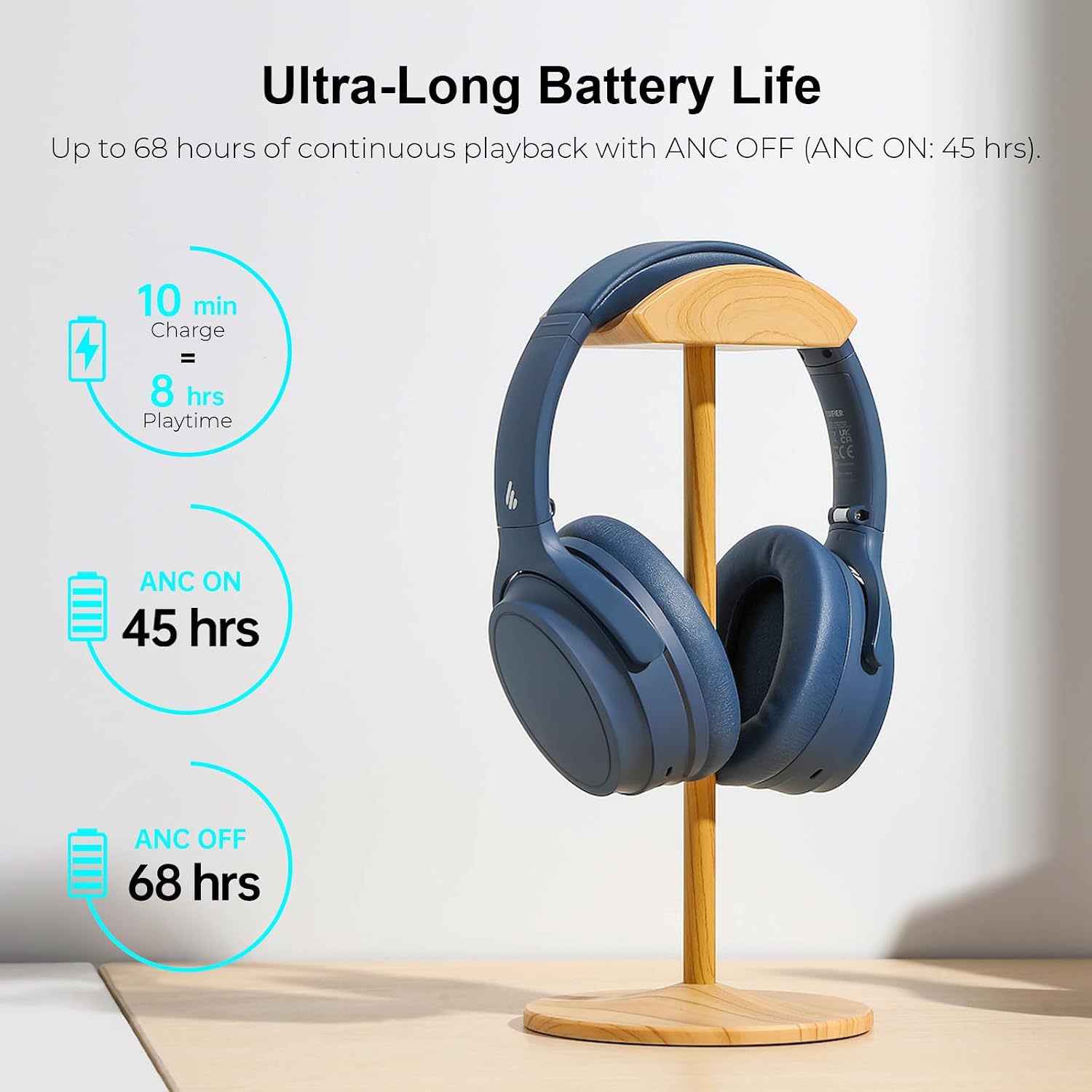 WH700NB Wireless Active Noise Cancellation Over-Ear Headphones