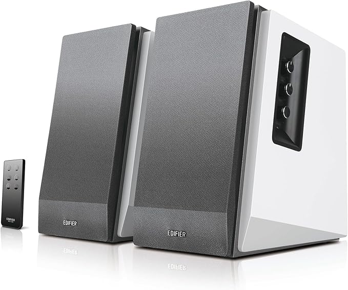 Edifier R1700BT Bluetooth Bookshelf Speakers - Powered 2.0 Active Wood Speaker