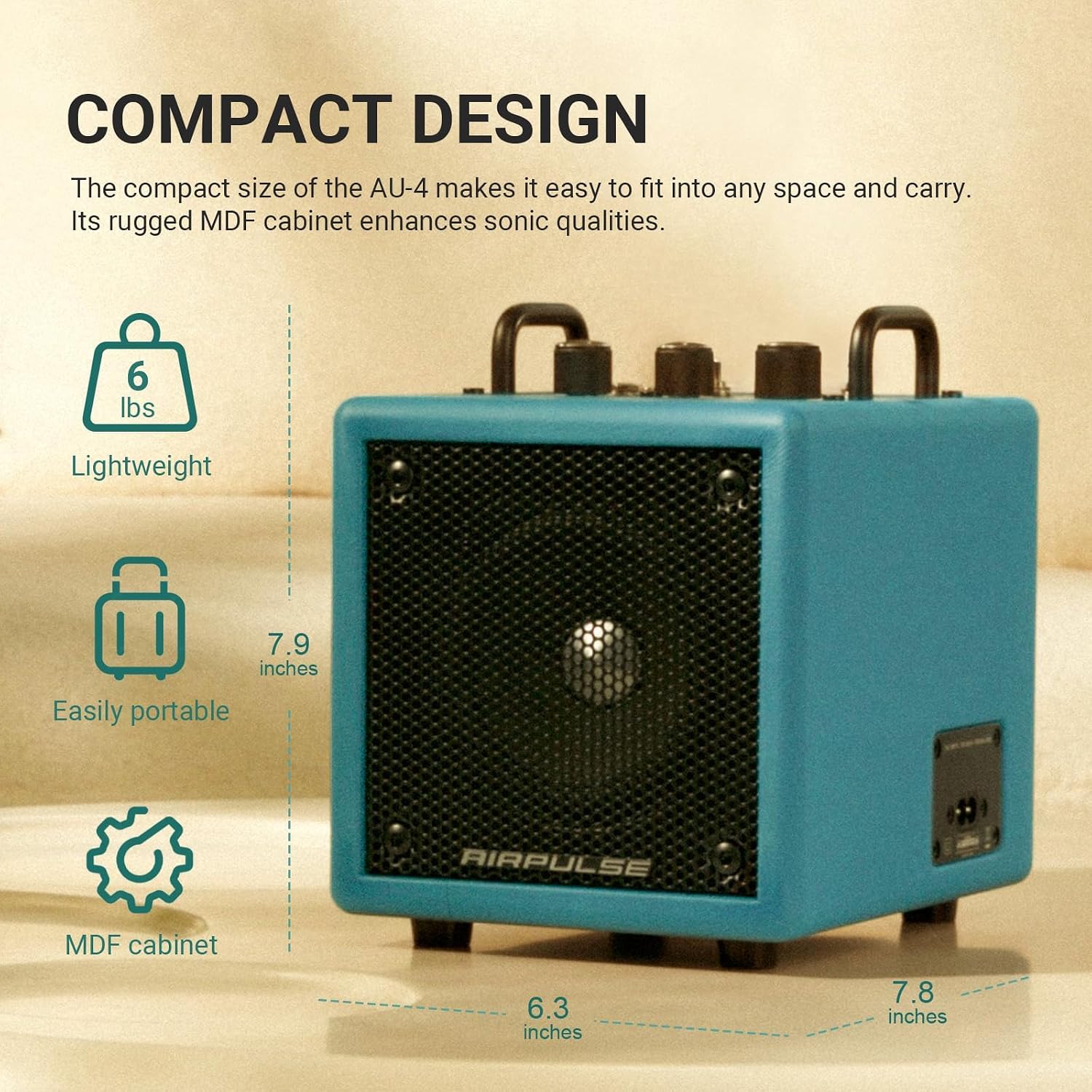 Airpulse AU4 Compact Bluetooth Speaker