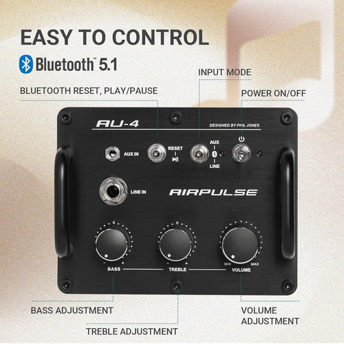 Airpulse AU4 Compact Bluetooth Speaker
