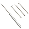 Jetech Hook and Pick Set (Full Hook, 45 Degree/90 Degree/Straight Pick), 5PCS