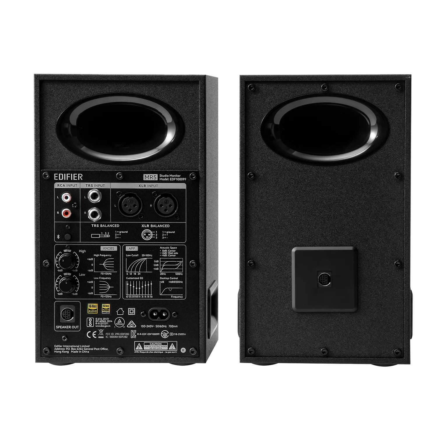 MR5 Tri-Amped Powered Studio Monitor Speakers