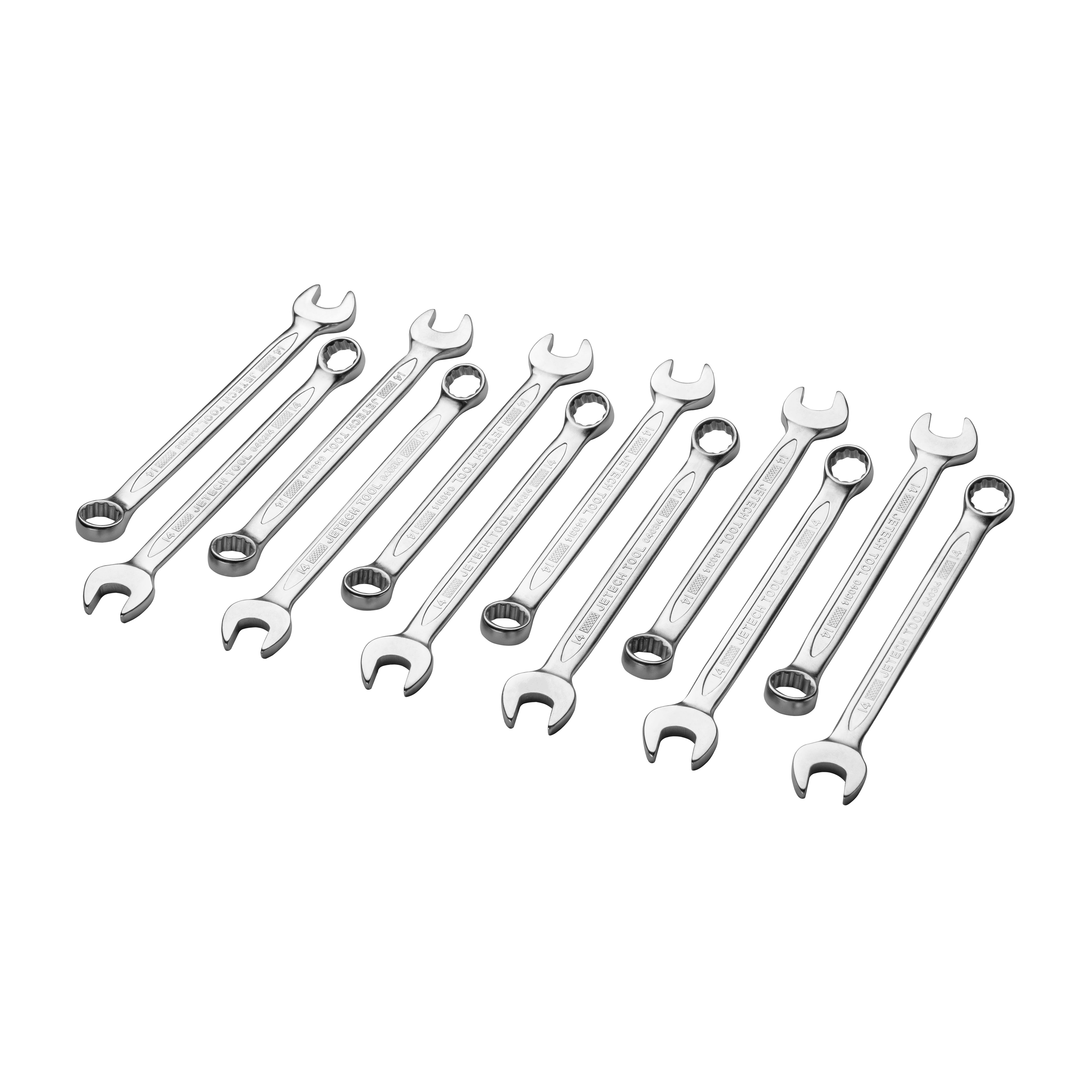 Jetech Combination Wrench Spanner, Metric, 12 Pack  (various sizes)