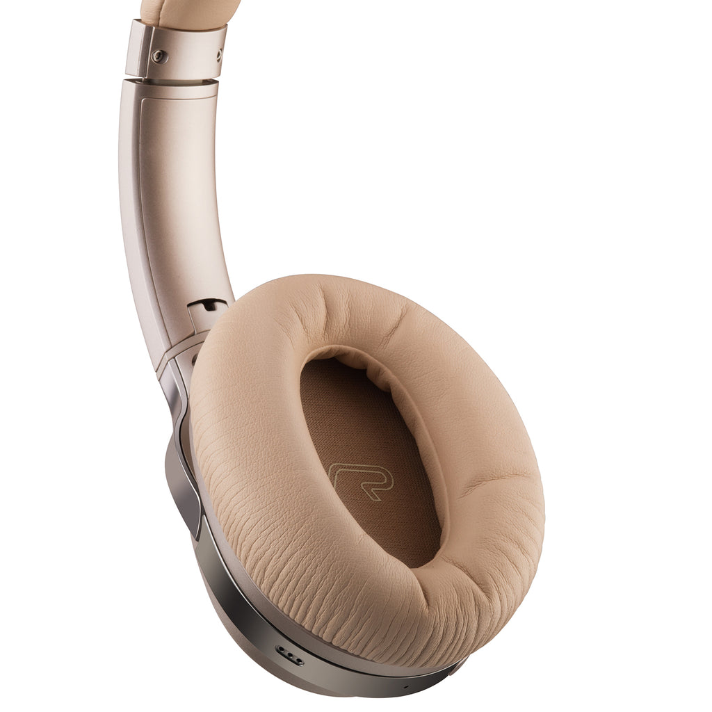 Edifier W860NB Active Noise Cancelling Over-Ear Bluetooth aptX Headphones - Gold(Certified Refurbished)
