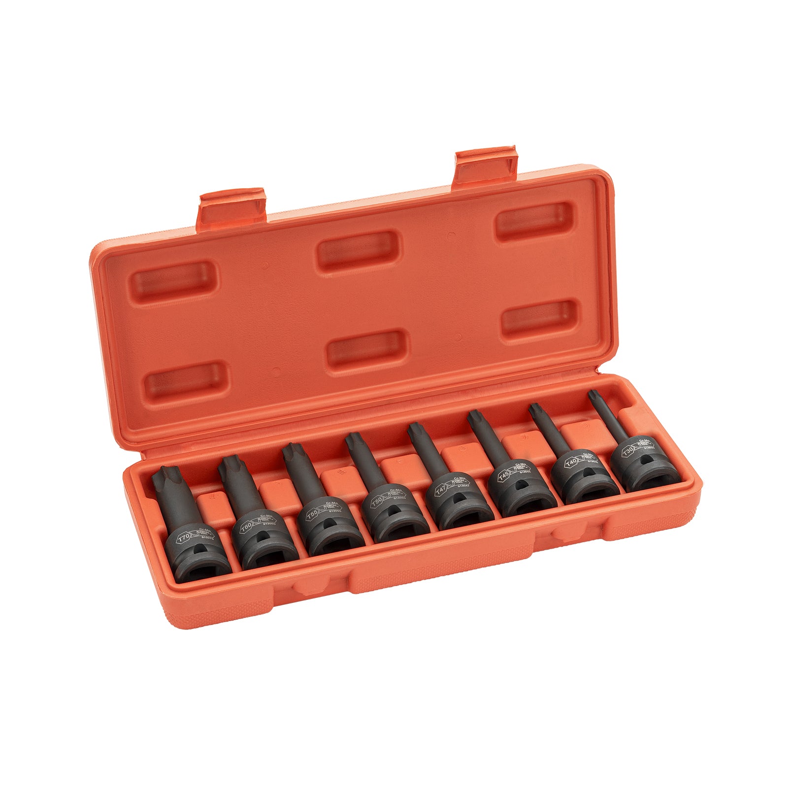 Jetech 1/2 Inch Drive Impact Sockets Star Torx Bit Set (T30 - T70), 8PCS