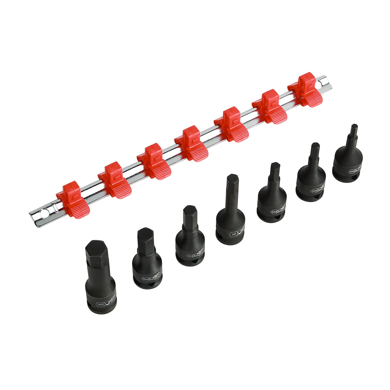 3/8" impcat bit socket HX 7PCS