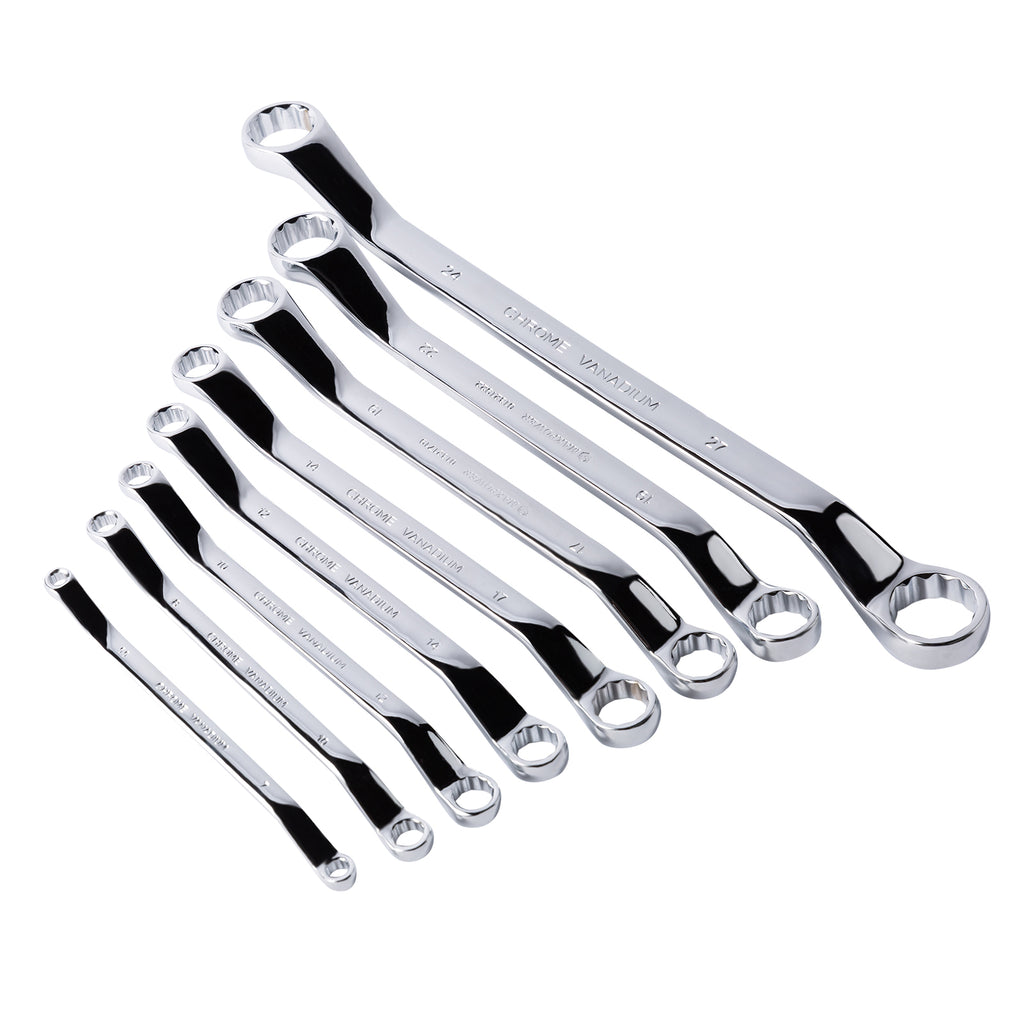 MAXPOWER 8pcs Double Box Wrench Set - Metric